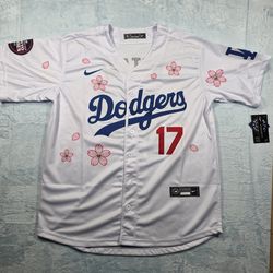 Mens Dodgers Tokyo Series Ohtani no. 17 Jersey Size Medium
