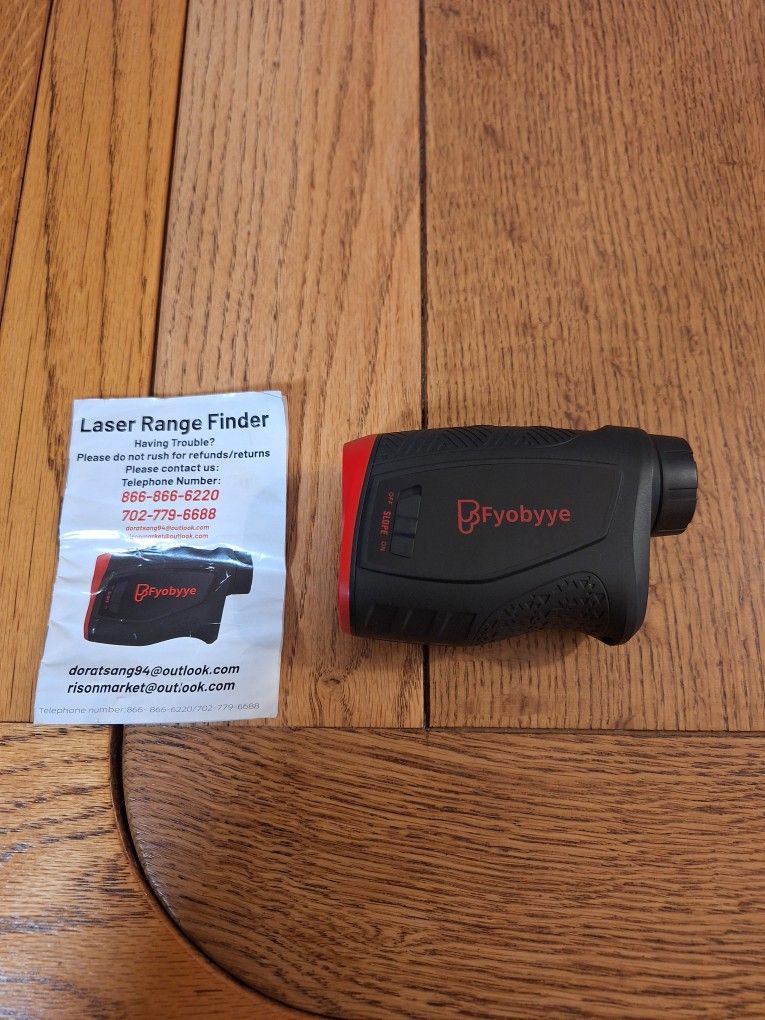 FYOBYYE GOLF LASER RANGEFINDER / ALMOST NEW
