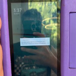 Amazon Fire Tablet With Case 