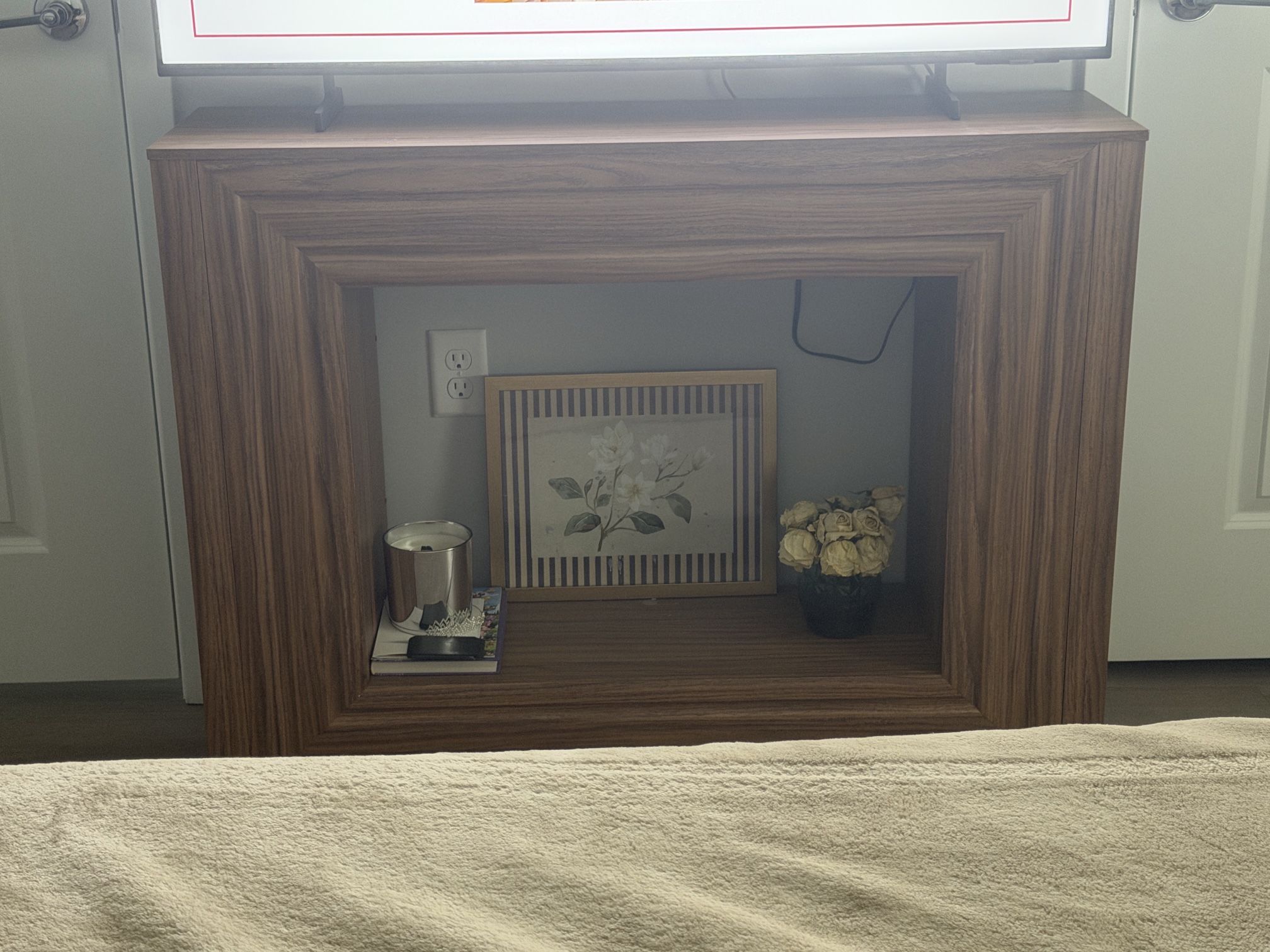 43” Console Table With Shelving