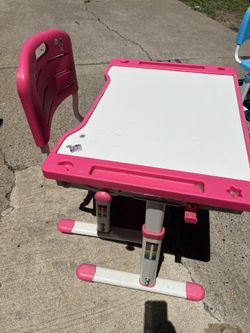 Pink Desk 