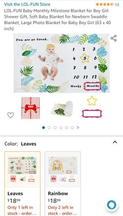 Baby Milestone Blanket