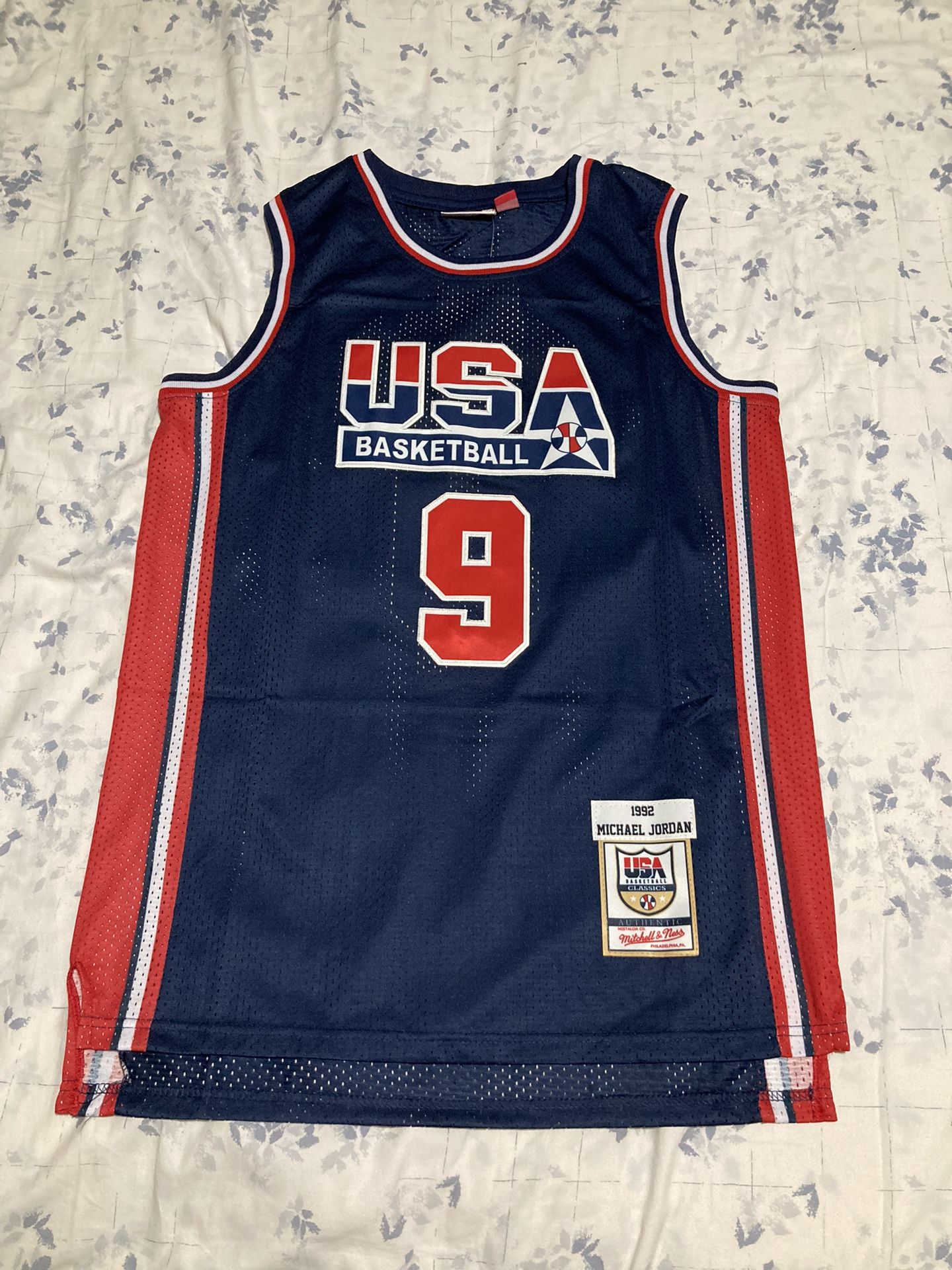 Michael Jordan Jersey Large New Mitchell & Ness Team USA 