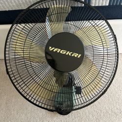 Wall Mount Fan w/Remote