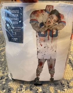 Kids Headless Football Player Costume