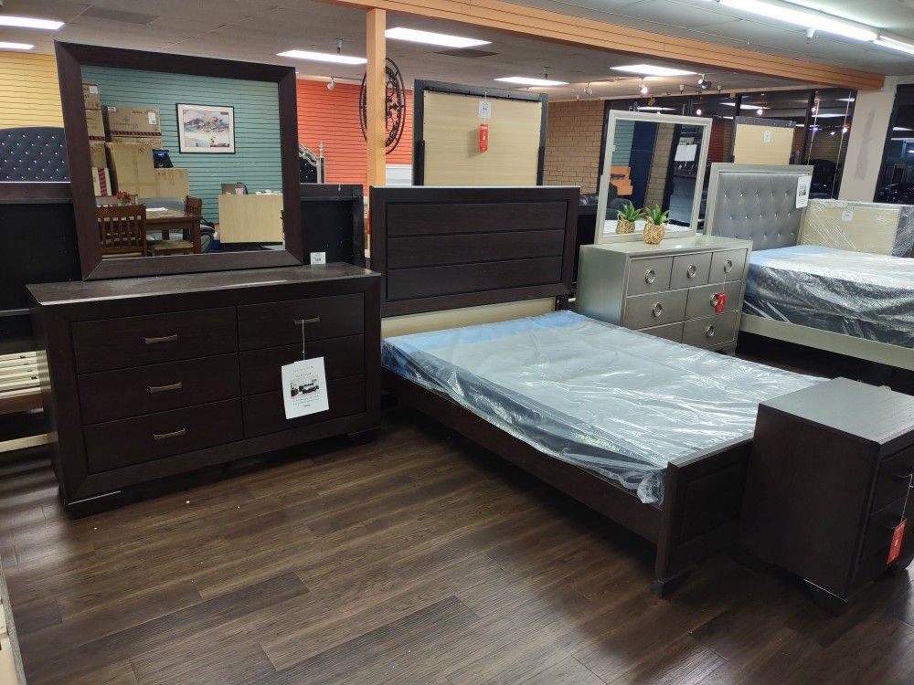 shop USA store Dark BEDROOM PIECE FOUR Coco Bedroom Set for DARK COCO