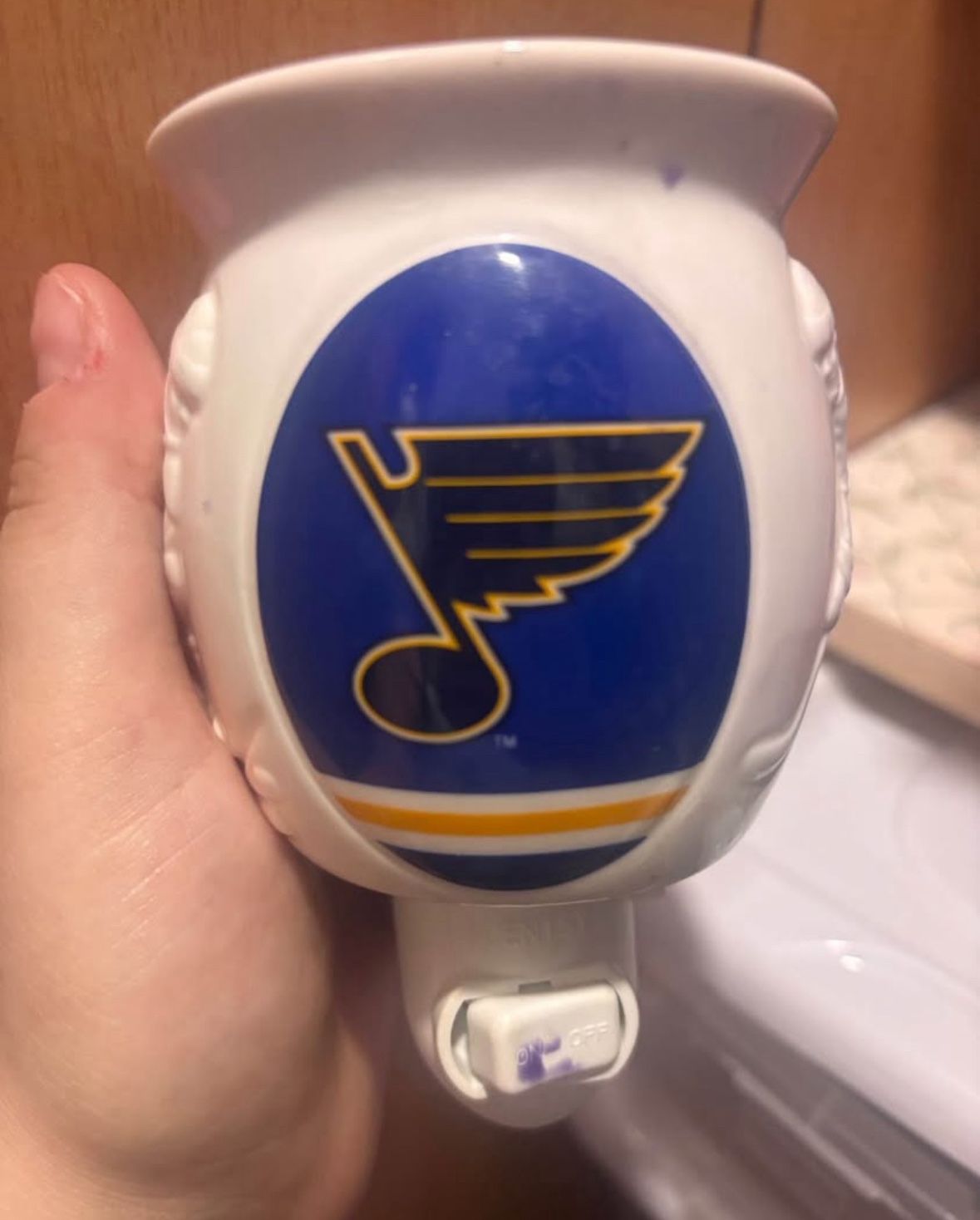 STL Blues Scentsy Warmer 