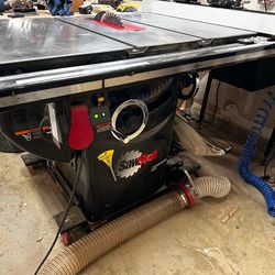 SawStop PCS 3 horsepower tablesaw
