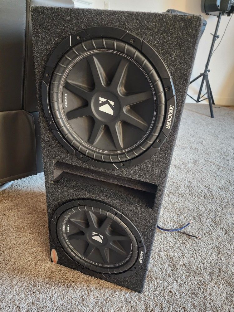 Two 12 INCH KICKERS SPEAKERS for Sale in Antioch, CA OfferUp