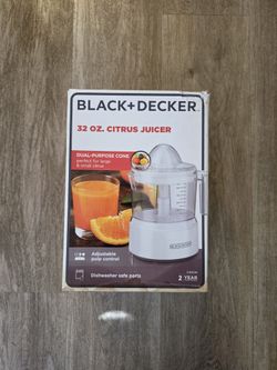 BLACK+DECKER CJ650W 32oz Citrus Juicer – Open Box, Tested