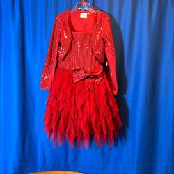 Ooh La La Couture Girls Dress( 2 Pieces) ( Ret $240)