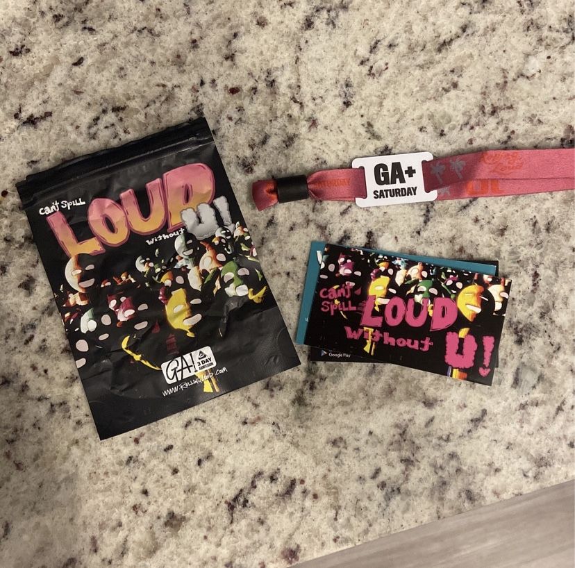 Rolling loud ticket GA+ Saturday