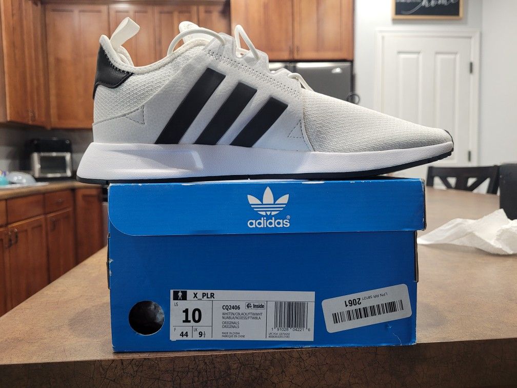 ADIDAS X_PLR SHOES WHITE SIZE 10