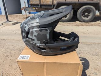 Yozma Urban Digital Camo dirt bike helmet size medium
