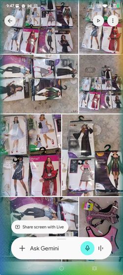 Costumes $40
