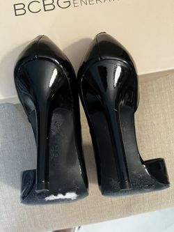 Black Patent Leather Heels
