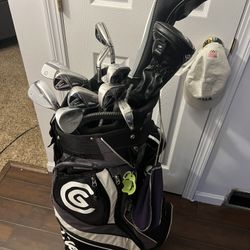 Full set of clubs with Bag