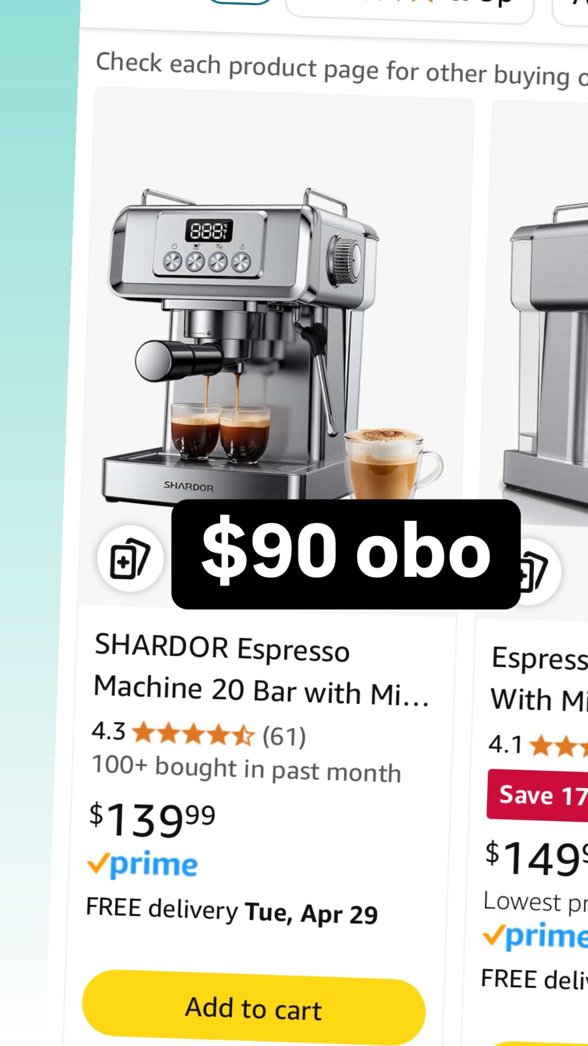 Expresso Machine