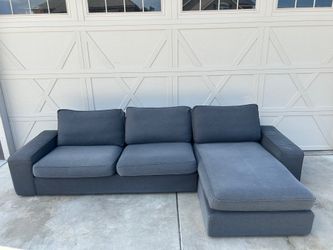 Blue IKEA Sectional