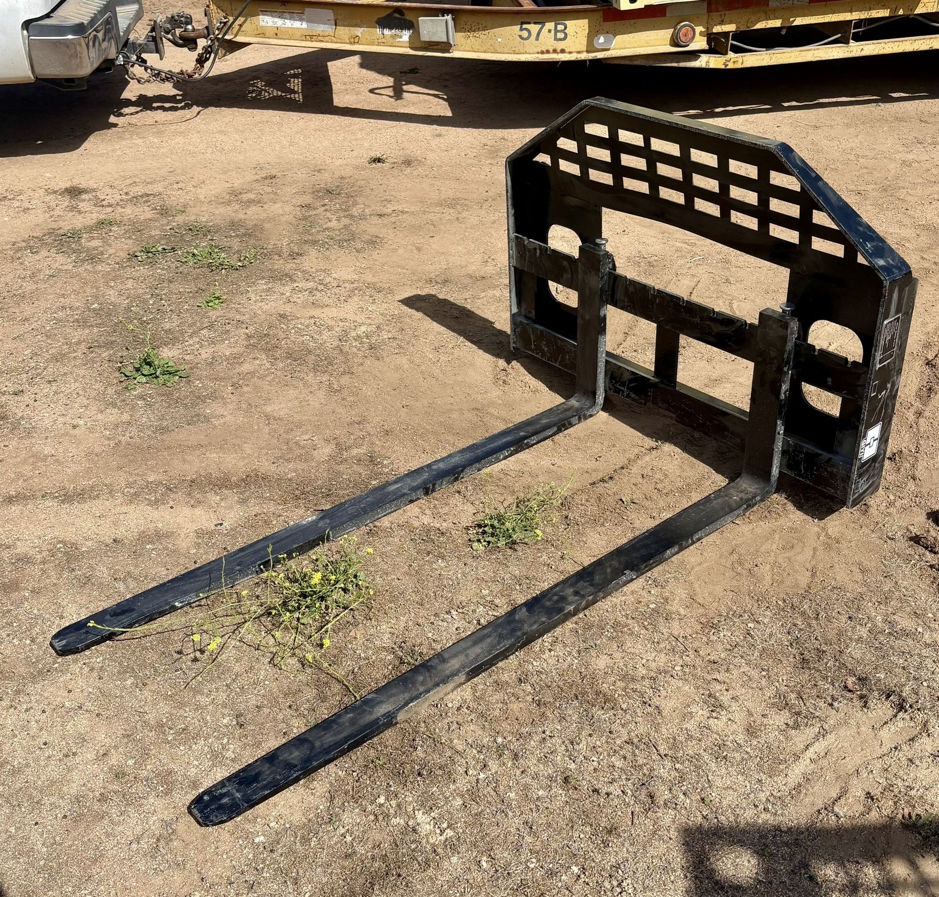 60 Inch Skid Steer Forks Fork Attachment For Skid Steer Tractor