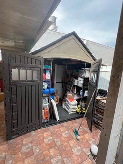 Outdoor Plastic Storage Shed