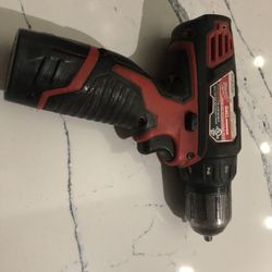 M12 Milwaukee Drill, Battery, and Charger - $50.00