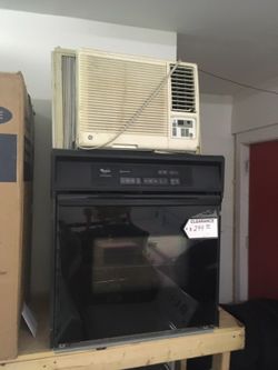 8000 btu Ac or black wall oven