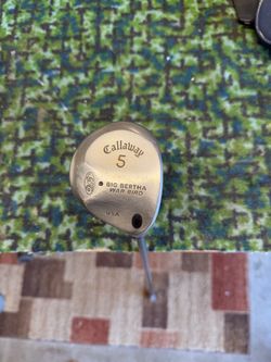 Callaway Big Bertha Warbird 5 wood