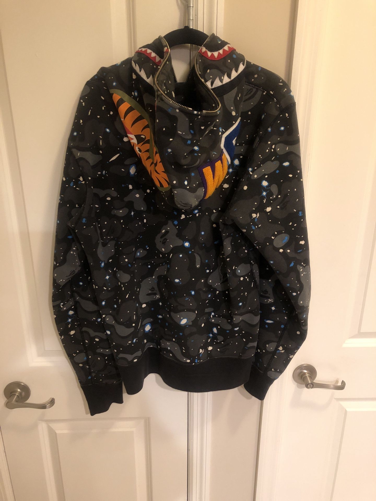 Bape Space Camo Shark Full ZIP