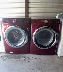 Samsung Washer And Electric Dryer Matching Set