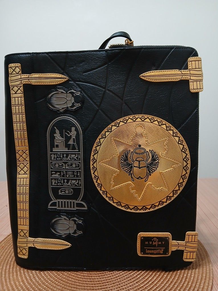 Loungefly Universal The Mummy Book Of The Dead Mini Backpack