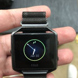 Fitbit Blaze - Smart Watch with Heart Rate Monitor - Large - Black