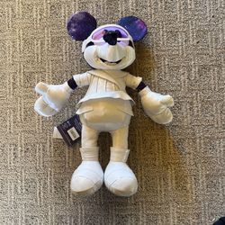 Mickey Mouse, The Main Attraction Ott Disney World 50Th Anniversary Plush Space Mountain Series One Of 12