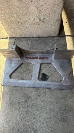 DIE CAST ALUMINUM NOSE PLATE - 18 IN X 7-1/2 IN - UA