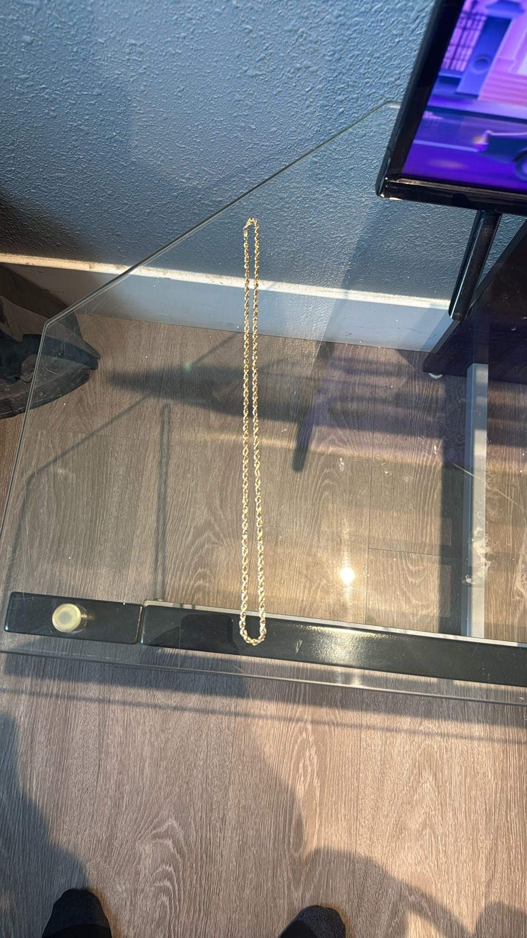 10 K Gold Rope Chain