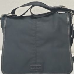 Coach Varick Nylon Map Bag 