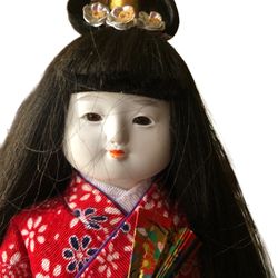 8” Japanese Vintage Doll