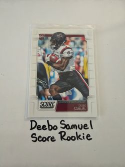 Deebo Samuel San Francisco 49ers All-Pro QB Score Rookie Card.
