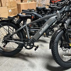 Actbest 26inch Fat Tire Electric Bicycle 28MPH 750w Motor 