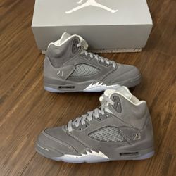 Jordan 5 Retro Wolf Grey 2026 GS Gradeschool 