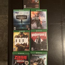 Xbox One Games And Wireless Controller