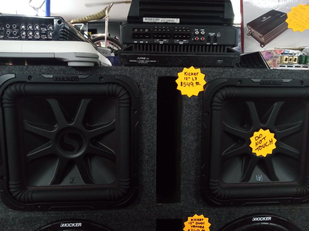 Subs, Amps, Boxes for Sale in Round Lake Heights, IL OfferUp