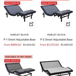 Hadley Olivia Queen Adjustable Bed Frame