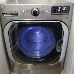 Lg Front Load Washer 5.0cu.ft Mega Capacity 