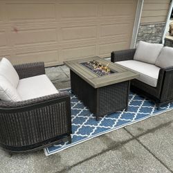 Brand New Costco Rocking Couches With Sunbrella Cushions 