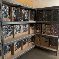 Garage Shelving 72 in W x 24 in D Boltless Storage Shelves Stronger than Home Depot & Lowes Racks Delivery & Assembly Available