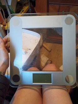 Digital Bathroom Scale Glass Platform