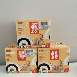 Hello Bello Size 3 Diapers