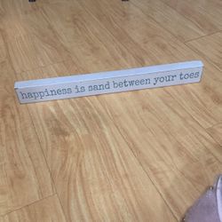 Wood Sign 