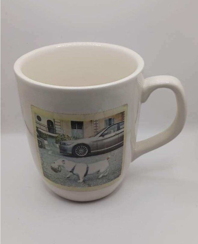 Rae Dunn Double sided "keep Calm and carry a ball" Mug Artisan Collection by Magenta
